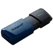 USB Флешка 64Gb Kingston DataTraveler Exodia М, USB 3.2, Black-Blue