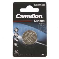 Батарейка Camelion Lithium CR2430-BP1, 3V (1шт.)