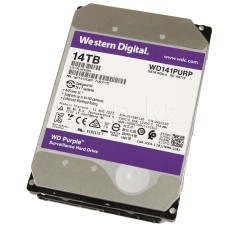 Жесткий диск Western Digital Red Plus, 14000 GB HDD SATA Purple Pro WD142PURP, 7200rpm, 512MB cache, SATA 6 Gb/­s