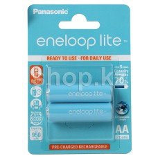Аккумулятор Panasonic Eneloop Lite AA BK-3LCCE/2BE, 950mAh/1.2V (2шт.)