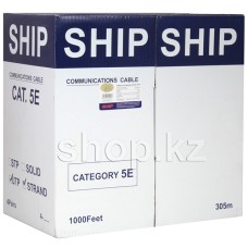 Кабель UTP 5e Cat 305m, 4-пары, D135S-P, SHIP