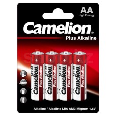 Батарейка Camelion AA Plus Alkaline LR6-BP4, 1.5V (4шт.)