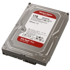 Жесткий диск HDD 1000 Gb Western Digital (WD10EFRX), 3.5", 64Mb, SATA III, Red Plus
