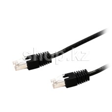 Patch cord RJ-45 5е cat Cablexpert PP12-5M/BK, UTP, 5m, Black