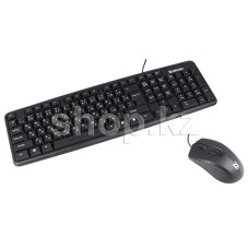 Клавиатура Defender Dakota C-270, Black, USB + мышь
