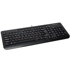 Клавиатура Delux DLK-02UB, Black, USB