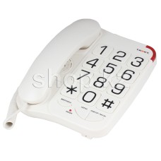 Телефон Texet TX-201, White