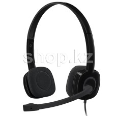 Гарнитура Logitech H151, Black