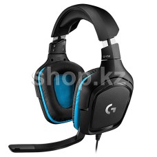 Гарнитура Logitech G432, Black-Blue