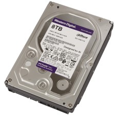Жесткий диск HDD 8 TB Western Digital (WD8001PURA), 3.5", 256 MB, SATA III, Purple Pro