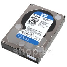 Жесткий диск HDD 6000 Gb Western Digital (WD60EZRZ), 3.5", 64Mb, SATA III, Blue