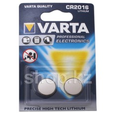 Батарейка Varta Electronics CR2016, 3V (2шт.)