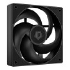 Вентилятор ID-Cooling, AS-120-K, 12cm Fan for case, 1250rpm, 45CFM, 21dBA, 45 CFM, black, 3pin