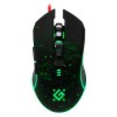 Мышь Defender Draglen GM-907, USB, (52907) Mouse Optical 1200-7200 dpi, 6 buttons, black	