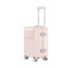 Чемодан, NINETYGO, Kids Luggage 17'', 6941413214636, Подклад, не содержащий формальдегида, Колесо с защитой от опрокидывания, Передний отсек, Детский замок, 100% Bayer Convestro Makrolon ®, 475*340*225, 26л, 2,9кг, Розовый