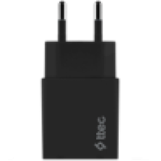 ttec SmartCharger Travel Charger , 2.1A , Micro USB Cable , Black