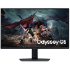 Монитор 27" SAMSUNG Odyssey G5 LS27DG500EIXCI IPS 2560x1440 180Hz 1мс 350кд/м2 1000:1 1xHDMI 1xDP