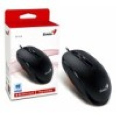 Мышь проводная Genius DX-130, USB, оптическая, разрешение 1000 DPI, 3 кнопки, кабель 1.5m, для правой/левой руки. Цвет: черный
