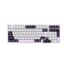 Клавиатура, VGN, V98Pro V2, 31338, Switch Crystal Wine Linear, Игровая, Механическая, Подсветка RGB, Раскладка ENG/RU, Фиолетовый