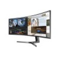 Монитор, Samsung, QLED LS49C950UAIXCI,Изогнутый, 49", 5120 x 1440, VA, 120ГЦ, HDMI (v2.0), 2xDP (v1.4), 600 кд/м2, 3000:1, 4мс, Регулировка высоты/ наклона/ вращения, 178/178, 32:9, 16.7, Черный