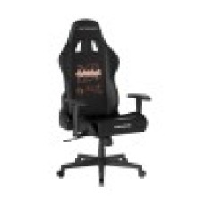 Игровое компьютерное кресло, DX Racer, GC/LPF24LTC/GRAFFITI2, Prince series, Эко-кожа и винил PU,PVC, Вид наполнителя: губчатая пена высокой плотности (54 кг/м), Металлическая основа кресла, Черный	