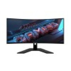 Монитор, Gigabyte, GS34WQC EK, 34", Изогнутый, VA, HDMI 2.0*2, DP, 300кд/м2, 4000:1, 16.7M, 1мс, угол обзора(гор/верт) 178/178, 3440 x 1440, 120 Гц, Черный