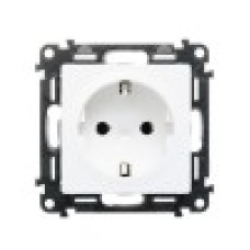 VLN-l БЕЛ Розетка 2К+З 753421