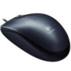 LOGITECH M100 Corded Mouse - DARK - USB - EER2