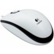 LOGITECH M100 Corded Mouse - WHITE - USB - EER2