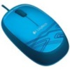 LOGITECH M105 Corded Mouse - BLUE - USB - EER2
