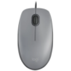 Мышь Logitech M110 Silent Mid Gray (оптическая, 1000dpi, USB, 1.8м)