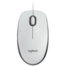 Мышь Logitech M100 White белая, оптическая, 1000dpi, USB, 1.8м) (M/N: M-U0026)