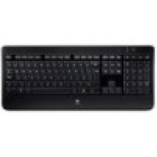 LOGITECH K800 Wireless Illuminated Keyboard - BLACK - RUS