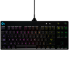 LOGITECH G PRO TKL Corded Mechanical Gaming Keyboard - BLACK - RUS - USB - CLICKY