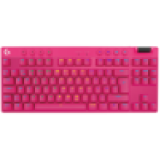 LOGITECH G PRO X TKL LIGHTSPEED Mechanical Gaming Keyboard - MAGENTA - US INT'l - TACTILE