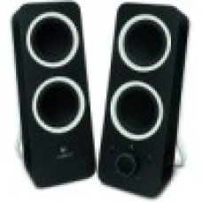 LOGITECH Z200 Stereo Speakers - MIDNIGHT BLACK - 3.5 MM