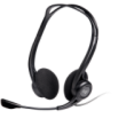 LOGITECH PC960 Corded Stereo Headset BLACK - USB