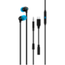 LOGITECH G333 Wired Gaming Earphones - BLACK - 3.5 MM