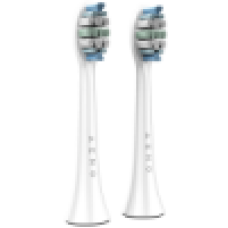 AENO Replacement toothbrush heads, White, Dupont bristles, 2pcs in set (for ADB0003/ADB0005 and ADB0004/ADB0006)