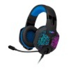 SVEN AP-U980MV Игровые стереонаушники с микрофоном черный-синий (USB, LED, 7.1)