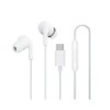 Наушники, Xiaomi, Type-C Earphones White, M2413E1, 12.4 мм драйвер, Type-C, Длина кабеля 1250 мм, Громкость и многофункциональная клавиша, Белый