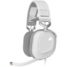 Corsair HS80 RGB USB Headset, White - EU, EAN:0840006644521