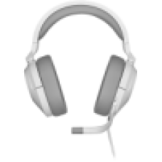 Corsair HS55 Surround Headset, White - EU, EAN:0840006643746
