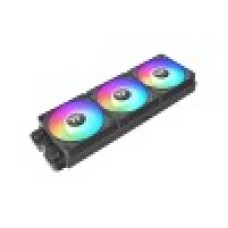 Кулер для компьютерного корпуса, Thermaltake, CT140 ARGB Sync PC Cooling Fan (3 pack), CL-F193-PL14SW-A, ARGB 140мм вентилятор, 500 - 1800 об/мин, 32.8 dB(A), 94.95 CFM, 4pin PWM/3pin ARGB, 140*140*25 мм, Черный