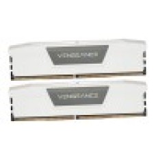 Комплект модулей памяти Corsair Vengeance, CMK32GX5M2B5200C40W (Std PMIC, 1.25V),, DDR5, 32 GB, white DIMM kit <5200MHz> (2x16GB), 40-40-40-77