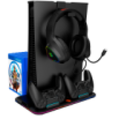 CANYON cooling stand CS-5 RGB PS5 Charge Black