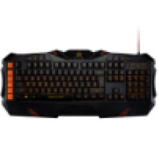 CANYON Wired multimedia gaming keyboard with lighting effect, Marco setting function G1-G5 five keys. Numbers 118keys, RU layout, cable length 1.73m, 500*223*35mm, 0.822kg