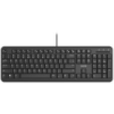 CANYON keyboard HKB-20 EN/RU Velvet Wired Black