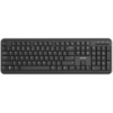 CANYON keyboard HKB-W20 EN/RU Velvet Wireless Black