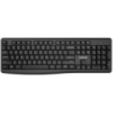 CANYON keyboard HKB-W50 EN/RU Multimedia Wireless Black